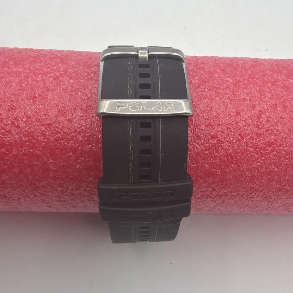 Polar RCX5 RUN GPS Heart Rate Monitor Running Watch Black New Battery Watch Only